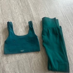set active sculpt flex set evergreen